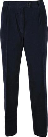 Pomandere Pantalones Rectos - Trousers - Mujer - Azul - L