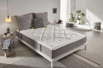 Moonia Moonia - Colch&oacute;n Viscoel&aacute;stica Platinium Classic, 26cm, 135x190cm