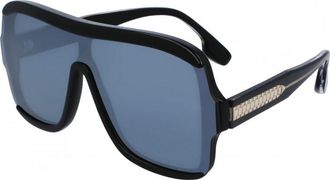 Victoria Beckham Womens VB673S 64 6419003 Sunglasses - Black - One Size