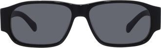 Ferragamo Grey Rectangular Mens Sunglasses SF1109S 001 57