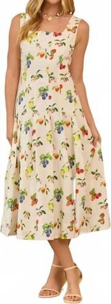 Skies Are Blue Clothing Rosalie Dress In Multi
