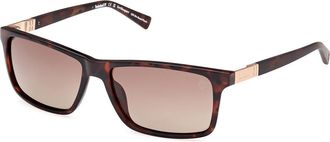Timberland TB00019 Polarized 52H Mens Sunglasses Tortoiseshell Size 58
