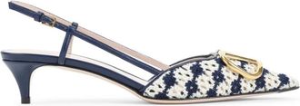 Valentino Garavani Slingback V Logo Signature - - Shoes - Donna - Multicolore - 40 EU