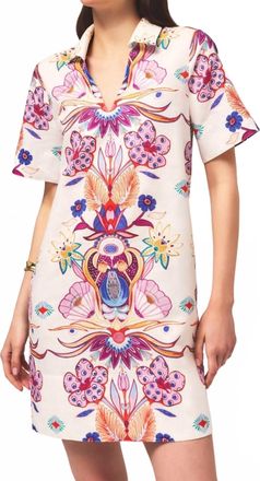 Marie Oliver Dede Mini Dress In Lotus
