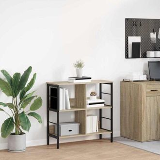 vidaXL vidaXL Libreria Rovere Sonoma 82 x 32 x 79 cm Legno multistrato