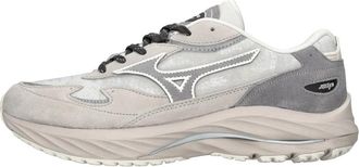 Mizuno Wave Rider - Heren - Fitnessschoenen - Wit - 44 EU - Leer - Fitness