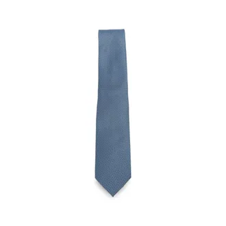 Tom Ford Houndstooth Tie - male - Tom Ford - Ties - Blue - ONE SIZE - Accessories