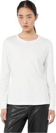 Max Mara Mujer, Camisetas, Blanco, Talla: S
