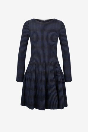 Antonino Valenti Ausgestelltes Minikleid im Rautenstrick Peggy