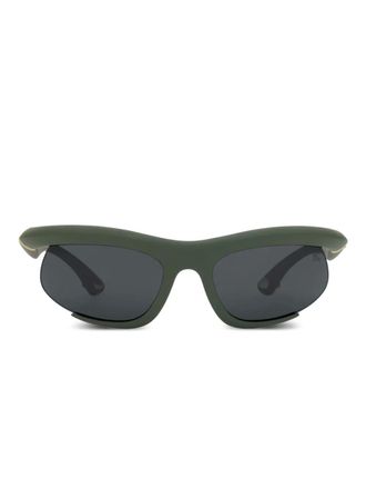 Burberry Sunglasses Active Sport sunglasses - women - Bio Nylon/Metal/Nylon - One Size - Green