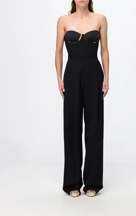 Elisabetta Franchi Jumpsuit Woman color Black