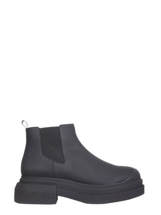 Stuart Weitzman Black Slip On Boots