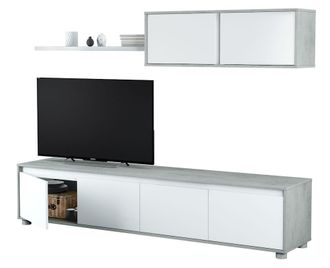 For&eacute;s Mueble Salon Tv Cemento