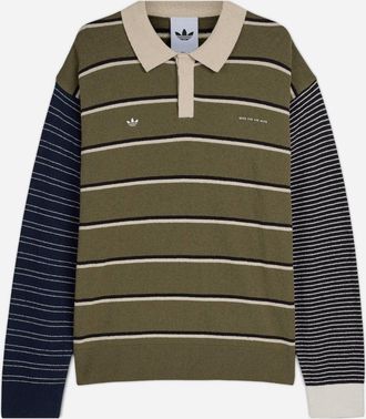 adidas SFTM 007 Long Sleeve T-Shirt Olive Strata
