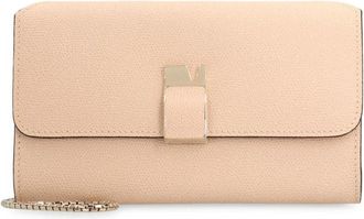 Valextra Nolo Leather Clutch