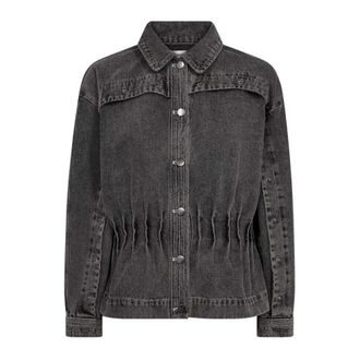 Co'Couture Denim Jackets, female, Gray, Size: XL Denim Jacket