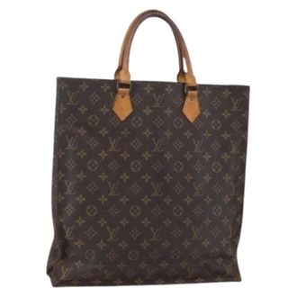 Louis Vuitton Pre-owned Tote Bags, female, Brown, Size: ONE SIZE Pre-owned Vintage Canvas Tote Bag