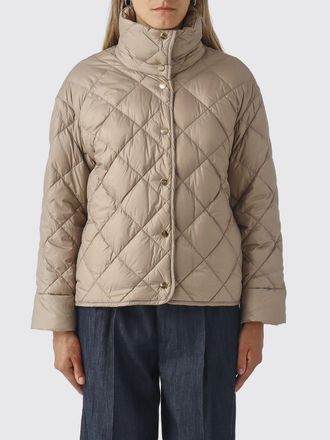 Max Mara Piumino corto Trionfo in nylon trapuntato con collo alto