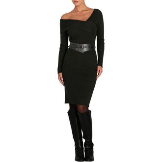 Belle & Bloom The Way You Move Knit Dress in Black at Nordstrom, Size Medium Au