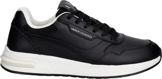 A|X Armani Exchange Schoenen, Heren, Zwart, 41 EU, Technische Sneakers van Stof