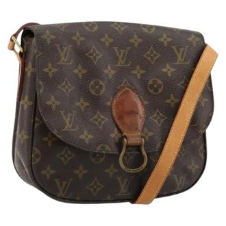 Louis Vuitton Pre-owned Cross Body Bags, female, Brown, Size: ONE SIZE Pre-owned Vintage Monogram Shoulder Bag