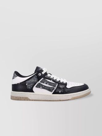 Amiri leather bandana low-top sneakers
