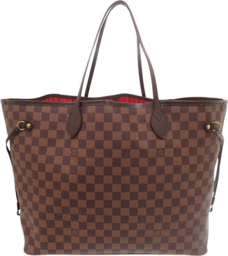 Louis Vuitton Brown Damier Canvas Tote Bag (Pre-Owned)