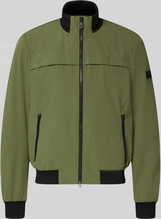 Peuterey Jacke mit Stehkragen Modell POTOSI in Oliv, Gr&ouml;&szlig;e XXL