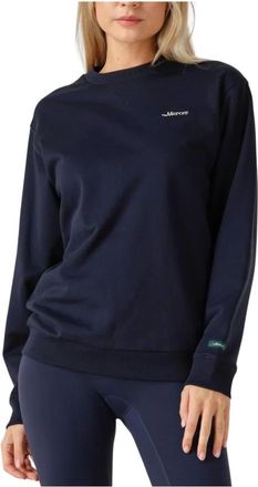 Mercer Amsterdam Dames, Sweatshirts & Hoodies, Blauw, Maat: XS Katoen