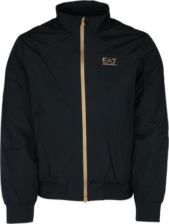 Emporio Armani Jack met print - Zwart