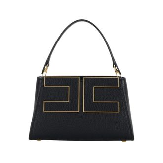 Elisabetta Franchi Logo Tote - Bags - Mujer - Negro - ONE SIZE