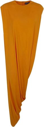 Tom Ford Impossible Asymmetrische Top - Dames - Tops zonder mouwen - Oranje - S - Tops