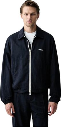 A|X Armani Exchange Harrington Jas - Heren - Zomerjassen - Blauw - M - Jassen
