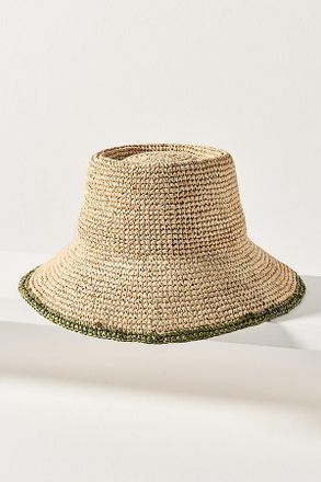 Wyeth Nyc Stripe Trim Bucket Hat
