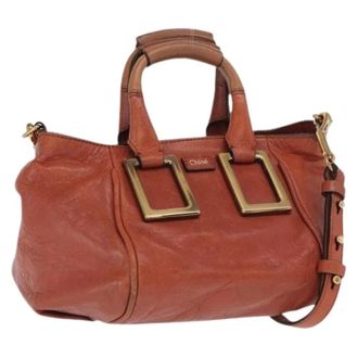 Chlo&eacute; Pre-owned Handbags, female, Brown, Size: ONE SIZE Pre-owned Hand Bag