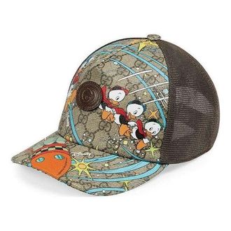 Gucci x Disney Donald Duck Baseball Hat Beige Brown 648843-4HACR-8465