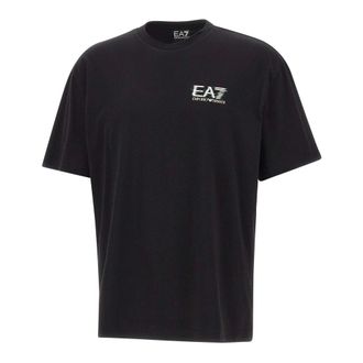 Emporio Armani T-Shirts, male, Black, Size: XL Visibility T-Shirt
