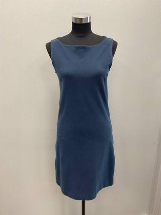 Circolo 1901 Sleevless Piquet Dress In Navy