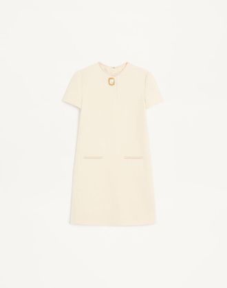 Valentino Valentino Short Dress In Little Square Tweed Wo