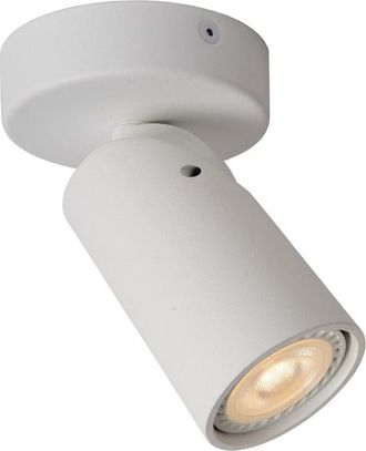 Lucide Lucide - xyrus - Ceiling Spotlight - Ø9cm - led Dim to warm - GU10 - 1x5W 2200K/3000K - White