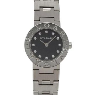 Bulgari Pre-owned Watches, female, Black, Size: ONE SIZE Pre-owned Vintage Wristwatch