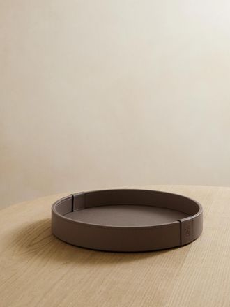 Brunello Cucinelli Leather Tray - Brown