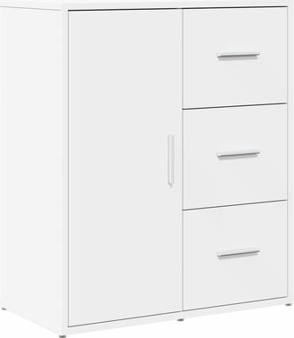 vidaXL Aparador De Madera De Ingenier&iacute;a Blanco 60x31x70 Cm Vidaxl