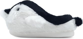 Generic Womens Cozy Winter Slippers with Penguin Design for Indoor Comfort Soft Fully Enclosed Footwear Supporting Warmth and Relaxation (Black, 43)