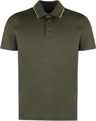 Paul & Shark Poloshirt met korte mouwen - Heren - Polos - Groen - M - Katoen - Tops