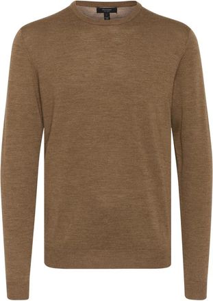 Matinique Stijlvolle Pullover Sweater - Heren - Ronde hals truien - Oranje - M - Truien & Vesten