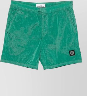 Stone Island mid-length swim shorts