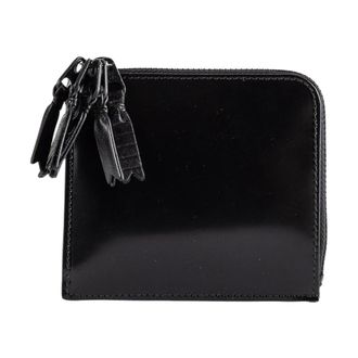 Comme Des Gar&ccedil;ons Wallets & Cardholders, female, Black, Size: ONE SIZE Sa3100 L-Zip Wallet