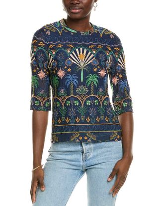 Johnny Was Kaia Mesh T-Shirt