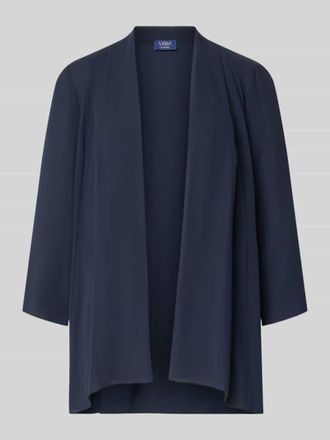 Vera Mont Relaxed Fit Jacke in semitransparentem Design in Dunkelblau, Gr&ouml;&szlig;e 36